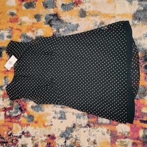 NWT Cabi Outlet Top Polka Dot